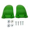 Alterskate Skyhook Toe Hooks for Mountain Boards and Electric Skateboards (Green, Large 2.5") view 1