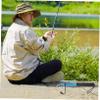 BESPORTBLE 2pcs Telescopic Fishing Gaff Rubber Handle Offshore Ice Tool for Saltwater and Freshwater Fishing Lightweight and Non-Slip Design Blue view 2