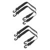 BESPORTBLE 4pcs Ski Boot Carrier Straps Ski and Roller Skate Leashes for Convenient Outdoor Use Portable Design for Travel and Storage