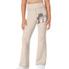 Ystardream Clothes for Girls 5-6 Cute Cat Pants for Girls Size 5-6 Casual Wide Leg Workout Pants Loose Yoga Dress Pants Breathable Athletic Pants Seamless Shapewear for Kids Teens Students view 2