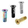 Moutain Bike Guide Wheel Fixing Screw 2/4Pcs Bicycles Rear Derailleur Screws M5x16mm Ultralight Titanium Alloy Rear Derailleur Pulley Bolts for MTB Road Folding Bike (4PCS Mixed Colors) view 3