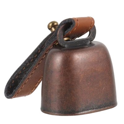 KICHOUSE Camping Bear Bell Pendant Loud Anti-Lost Pet Bell with Whistle Retro Design for Hiking Camping and Outdoor Activities for Bear Protection