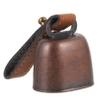 KICHOUSE Camping Bear Bell Pendant Loud Anti-Lost Pet Bell with Whistle Retro Design for Hiking Camping and Outdoor Activities for Bear Protection view 1