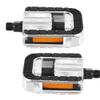 Horoper Pedals, K1155 Anti Skid Mountain Folding Pedals Outdoor Road Modified Folding Pedals Aluminum Alloy Universal view 1