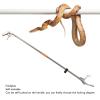 Horoper Foldable Self Lockable Stainless Steel Reptile Grabber, Snake Tong Foldable Self Lockable Stainless Steel Strong Reptile Grabber Catcher Snake Handling Tool view 4