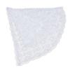 CALLARON 4pcs Floral Lace Bridal Veil Covering Short Scarf for Women Elegant Wedding Accessory for Engagement Parties Special Occasions -catching Floral Pattern view 1