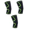Healeved 3pcs Knee Compression Sleeves for Sports Pad Protector Football Brace Light Unisex view 1