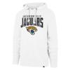 47 Men's White Jacksonville Jaguars Elements Arch Headline Pullover Hoodie view 2