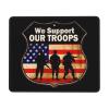 We Support Our Troops Fashionable Mouse Pad Customized Mouse Pad for Computer Games 10x12in view 1