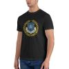 Air Force Space Command Men's Round Neck Comfortable Short Sleeve T-Shirt Black view 3