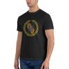 WOLEN 5th Special Forces Group Men's Round Neck Comfortable Short Sleeve T-Shirt Black view 3