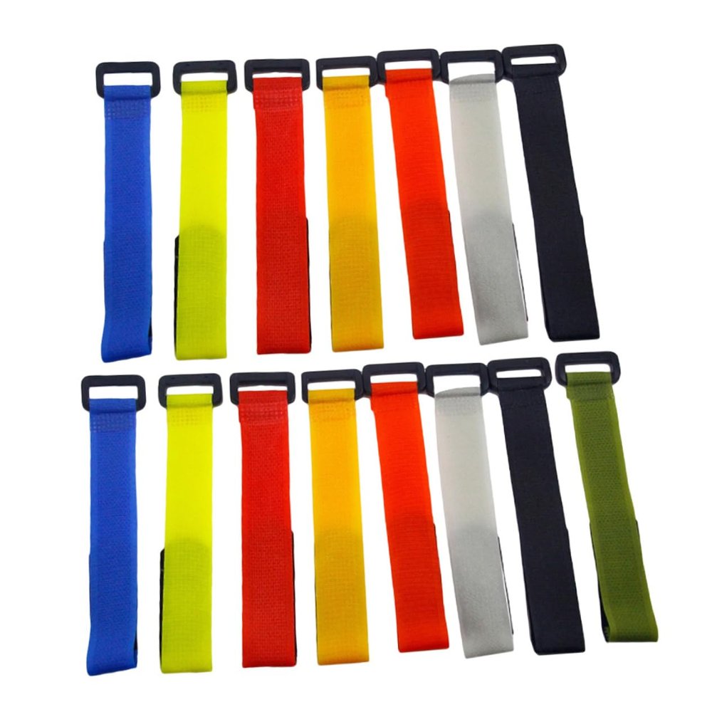 Sosoport 15pcs Fishing Rod Accessories Fishing Supplies Ties Portable Random Color