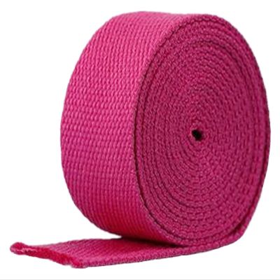 ETomey Webbing StrapNylon Webbing Strap, Cotton Webbing Strap for Bags Handles Strapping, 50mm by 5, 10, 20 Yards(Color:Wit, Size : 50mm x 20Yards) (Color : Rose Red, Size : 50mm x 5Yards)