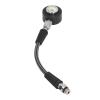 BusoTh Scuba Diving Pressure Gauge, Aluminum Alloy Diving Pressure Gauge Luminous High Accuracy Carbon Fiber Weaved Hose for BCD Regulator (15cm), BusoTho1rmb0y49z-11 view 2