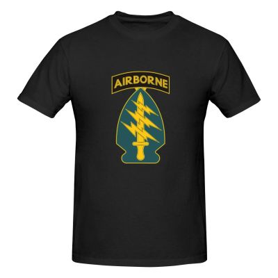 WOLEN US Army Special Forces Men's Round Neck Comfortable Short Sleeve T-Shirt