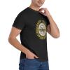 WOLEN 4th ANGLICO Air Naval Gunfire Men's Round Neck Comfortable Short Sleeve T-Shirt Black view 4