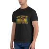 WOLEN US Army 1st Cavalry Division Vietnam Combat Veteran Men's Round Neck Comfortable Short Sleeve T-Shirt view 3