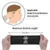 bsapp Peace Love and Rock and Roll Guitar Running Headband for Men Outdoor Sports Workout Sweatband, Black view 4