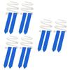 Kisangel 6pcs American Football Waist Belt with Flags for Training and Practices White Webbing for Efficient and Easy Attachment view 1