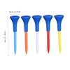 Sosoport 5pcs Golf Range Tees Training Tee Plastic Horn Accessory Eco-Friendly Practice Golf Tools view 2