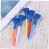 Sosoport 5pcs Golf Range Tees Training Tee Plastic Horn Accessory Eco-Friendly Practice Golf Tools view 3