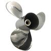 20-30HP 9-7/8x12 Stainless Steel Propeller 10 Tooth SS Prop for Yamaha Outboard 9.875x12 OEM 664-45972-00-98 view 4