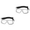 Sosoport 2pcs Sports Goggles Football Basketball Cycling Safety Glasses Tinted Shockproof Windproof Grey view 1
