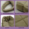 NAARIIAN women large puffer tote handbag puffy dupes light weight handmade cotton padded Shoulder bag(Olive) view 4