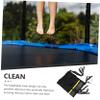 KOMBIUDA Trampoline Shoes Bag Trampoline Storage Pouch Lightweight Organizer Mesh Material view 2