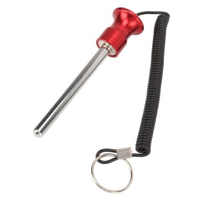 BusoTh Gym Weight Stack Pin, Anti Loss Portable Enhanced Security Gym Weight Locking Pin for Exercise (Red 8mm 105MM), BusoTh8x3no2kqtw-13