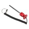 BusoTh Gym Weight Stack Pin, Anti Loss Portable Enhanced Security Gym Weight Locking Pin for Exercise (Red 8mm 105MM), BusoTh8x3no2kqtw-13 view 2