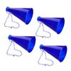 4pcs Cheering Horn Plastic Mini Megaphone Cheerleader Shouting Cone Megaphone Director Prop Plastic Loudspeaker Football Match Megaphone The Toddler Microphone Sports view 1