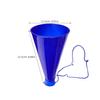 4pcs Cheering Horn Plastic Mini Megaphone Cheerleader Shouting Cone Megaphone Director Prop Plastic Loudspeaker Football Match Megaphone The Toddler Microphone Sports view 2