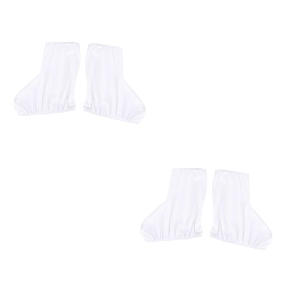 Yardwe 2pcs Figure Skating Blade Covers Ice Skate Boot Covers Elastic Skate Shoe Sleeve for Hockey Figure