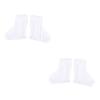 Yardwe 2pcs Figure Skating Blade Covers Ice Skate Boot Covers Elastic Skate Shoe Sleeve for Hockey Figure view 1