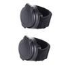 BESPORTBLE 2pcs Bike Handlebar Mirror Rear View Mirror for Cycling Wide Angle Rotatable Compact Stylish Bike Mount Accessory Wrist Strap