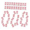GOOHOCHY 50sheets Race Bibs for Athletes Number Display Cloth for Running Marathon and Sports Events Competitions and Training