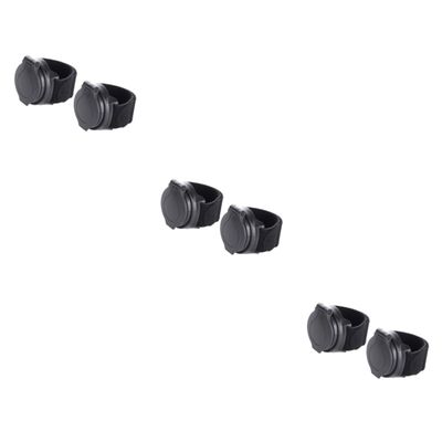 BESPORTBLE 6pcs Cycling Wristband Mirror Rear View Mirror for Bike Handlebar Safe Easy to Use Stylish