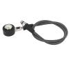 BusoTh Scuba Diving Pressure Gauge, Aluminum Alloy Diving Pressure Gauge Luminous High Accuracy Carbon Fiber Weaved Hose for BCD Regulator (65cm), BusoTho1rmb0y49z-12 view 3