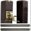 Edwards Black Wilmbledon Sqaure Tennis Post w Internal Wind (3 Inch OD) Bundled w Square Galvanized Ground Sleeves view 1