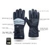 TQQEPOOL Heated Gloves for Men Women,Electric Ski Gloves with 7.4V 3000mAh Rechargeable Batteries,3 Levels,Waterproof Heating Gloves for Motorcycle Hiking view 2