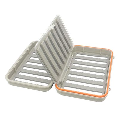 Amagogo Waterproof Fly Box Case Equipment, Organizing Fly Holder Fly Fishing Storage for Fly Bass and Trout Gear Freshwater Saltwater