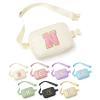 YOOLIFE 30th 40th 50th 60th 70th Birthday Gifts for Women Mom Daughter Friend, Personalized Gifts for Women, Initial Fanny Pack Belt Bag Crossbody Bags, Beige N view 1