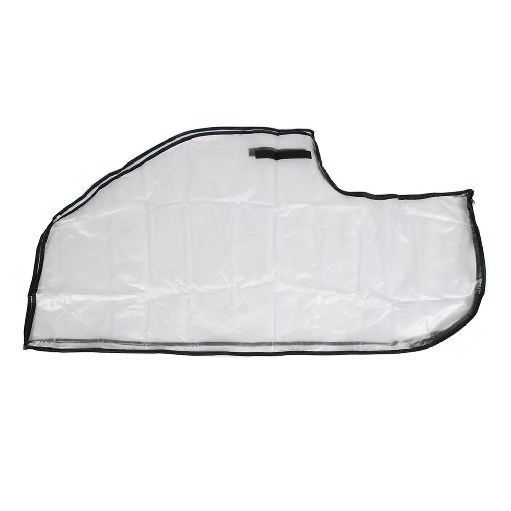 MUNEFE Ba Rain Cover, PVC Transparent Heavy Duty Ba Rain Coat, Protective Ba Cover for Puer