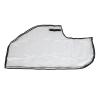 MUNEFE Ba Rain Cover, PVC Transparent Heavy Duty Ba Rain Coat, Protective Ba Cover for Puer view 1