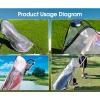 MUNEFE Ba Rain Cover, PVC Transparent Heavy Duty Ba Rain Coat, Protective Ba Cover for Puer view 4