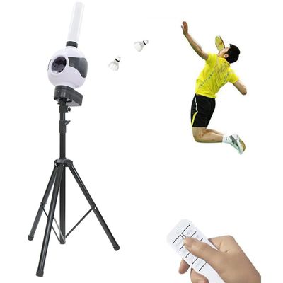 RESKIU Automatic Badminton Serving Machine Badminton Launcher with Remote Control Suitable for Beginners Yard/Park/Lawn Indoor and Outdoor Training