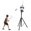 RESKIU Upgraded Automatic Badminton Serving Machine, Badminton Robot Transmitter, Indoor and Outdoor Training, 50 Capacity, with Remote Control view 1