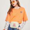YOOLIFE Gifts for Girls - 5 6 7 8 9 10 11 12 13 14 15 16 Year Old Girls Birthday Gifts for Teen Girls, Preppy Stuff for Teen Girls Teenage Girl Gifts, Initial Crossbody Bag Belt Bag, White P view 3