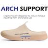 DimaiGlobal Mens Slippers with Arch Support Casual Mules Clog Open Back Shoes Comfort Slip-On Walking Loafer Indoor Outdoor House Shoes Khaki view 3
